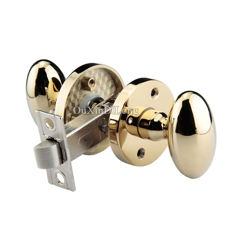 

European Luxury Background Door Lock Interior Invisible Hidden Door Knobs Lock Bathroom Bedroom Entry Lock Keyless Handles Locks