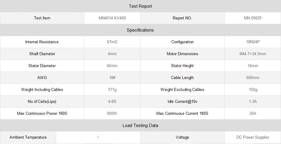 T-motor de Alto Motor para Hexacopter Desempenho Outrunner Brushless - Multi-helicóptero Mn4014 Kv400 11 outrunner brushless motor