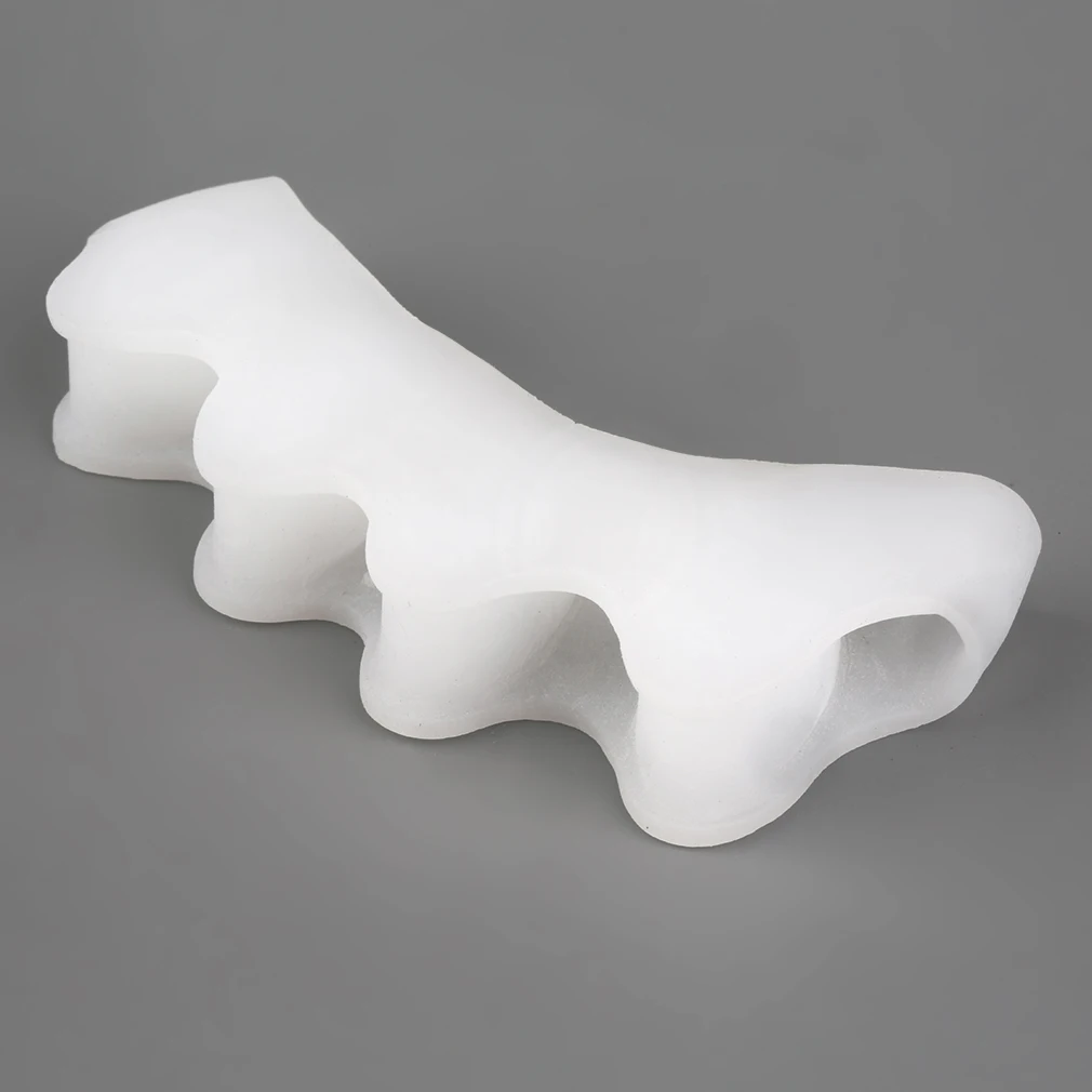 

100%2 Pairs/4 Pcs Toe Separator Spreader Correction Bunion Hallux Valgus Pain Relief Hot Selling