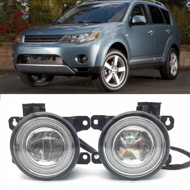 For Mitsubishi Outlander XL / Outlander 2 in 1 LED Angel Eyes DRL 3