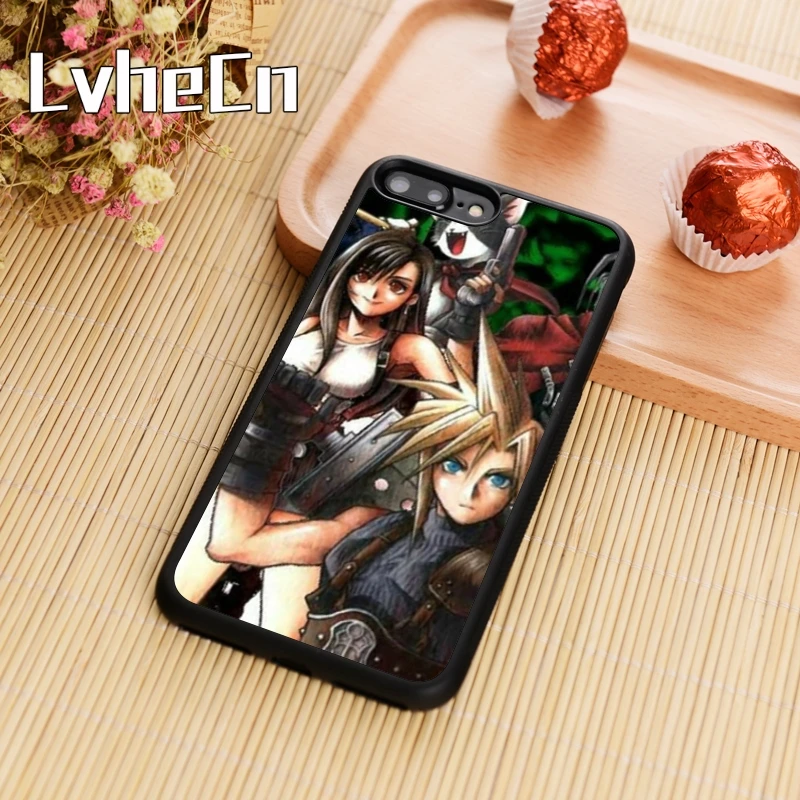 LvheCn последняя фантазия VII FF7 чехол для телефона аниме iPhone 5 6 6s 7 8 плюс размер 11 pro X XR