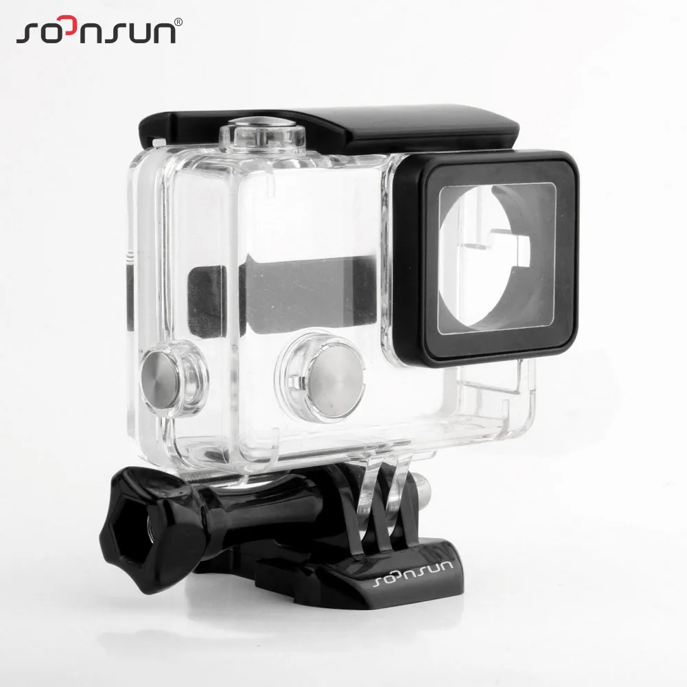SOONSUN чехол скелет с боковым открытым корпусом для GoPro Hero 3 + спортивная экшн камера