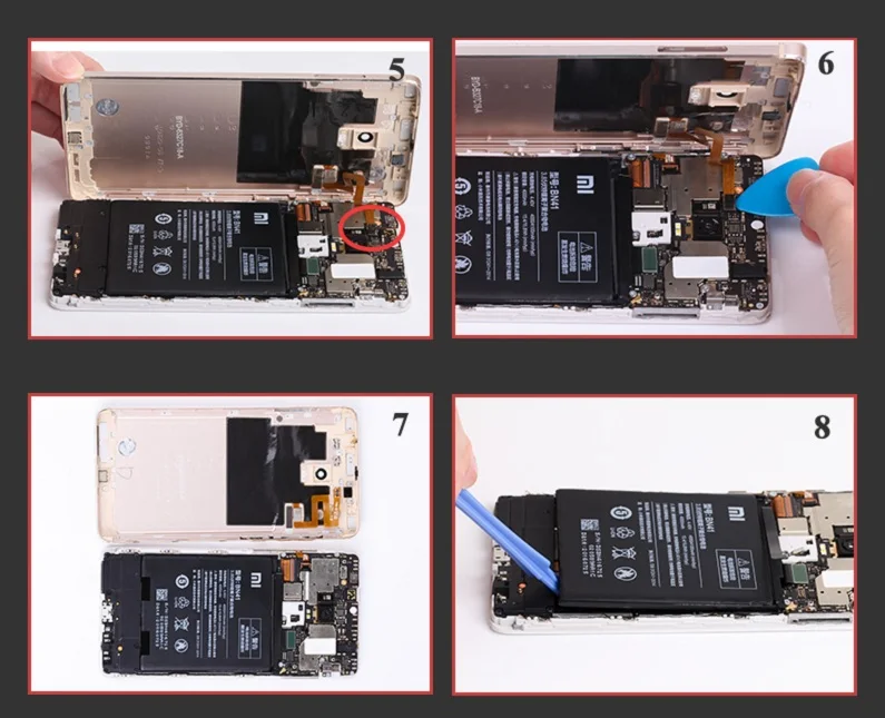 Battery For Xiaomi Redmi Note 4 BN41 Details (08)