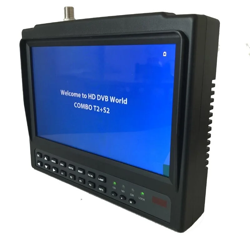 2 шт./лот KPT-716TS DVB-S2 DVB-T2 satllite Finder метр HD спутниковая тарелка ТВ приемник MPEG-4 модулятор лучше satlink ws-6979 6933