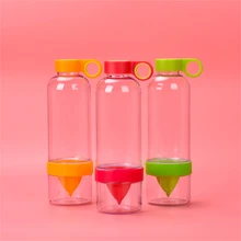 750ml Shaker Bottle Plastic Water Bottle Fruit infusion Drinking Bottles Sports Bottle Juice lemon Portable Camping Tour Kettle