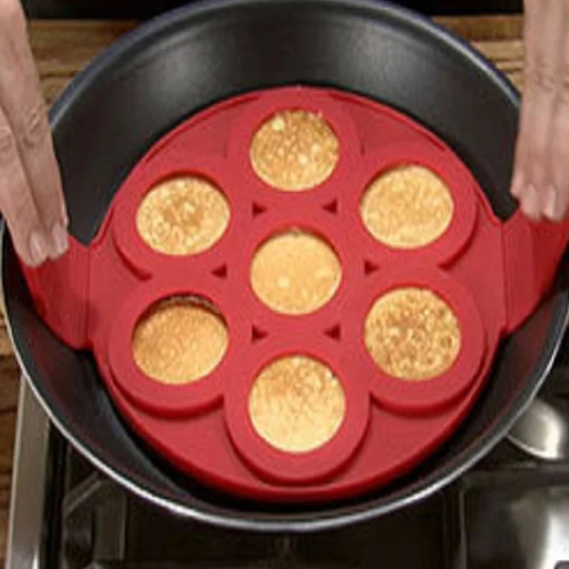 Hash Browns Pancakes Fantastic Silicone Pancake Mold Pastry Tools