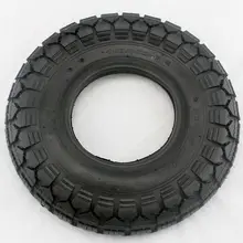 CST Cheng ШИНА для самоката, черная шина 4,10/3,50-6, шина для самоката, включая внутренний клубень