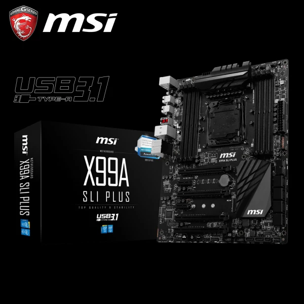 MSI/MSI X99A SLI ПЛЮС LGA2011 интерфейс поддерживает мульти-графика игровой компьютер