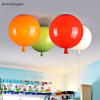 

Ceiling Light Creative LED chlidren Lamp Balloon Light for Living Room Dining Bedroom Balcony Aisle Decoration White 25cm