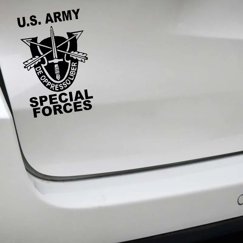 YJZT 9 2*14 2 см солдат спецназа армии США покрывает тело воина автомобиля стикер
