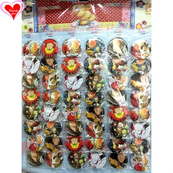 

Love Thank You ONE PUNCH MAN 45MM 16/24/32/40/48 pcs lot PIN BACK BADGE BUTTON BROOCH for BAG GIFT TOY CLOTH Cartoon& anime