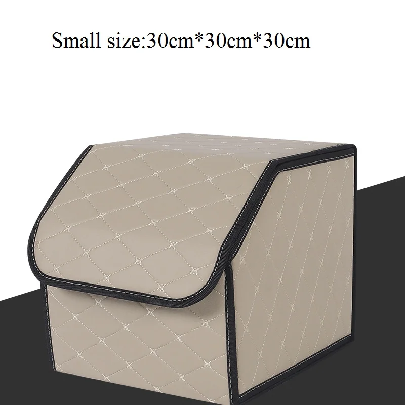 

30*30*30 Cm Car Trunk Organizer Storage Box Folding Big Size for Bottles Cats Dogs Tools Storage Container Stowing Tidying Box