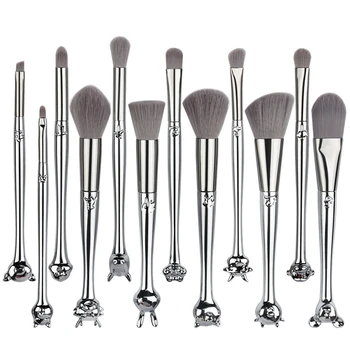 

6pcs / 12pcs Professional Makeup Brushes Set 3D 12 Zodiac Shaped Kit Eyeshadow Eyebrow Lip Power Foundation Brush drop shipping