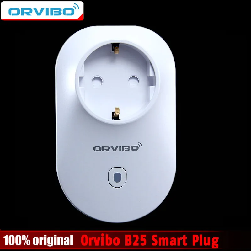 

Orvibo B25 EU Smart Socket Intelligent Home Remote Control for Smart phone Wi-Fi Wireless Timer VS Orvibo S20 Switch Wall Plug