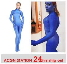 Costume de Cosplay pour homme, combinaison body pour Halloween, Raven Mystique, inversion du futur, livraison gratuite