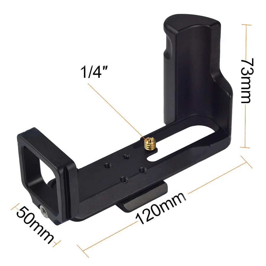 

Quick Release L-Bracket Vertical Grip Mount For SONY RX100VI RX100 VI 6 RX100M6 Tripod Monopods