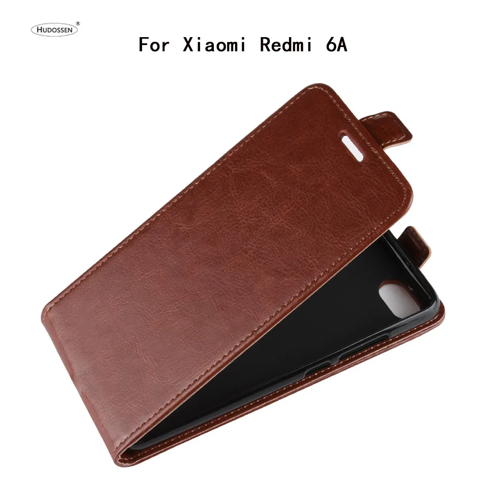 Чехол HUDOSSEN для Xiaomi Redmi 6A роскошный кожаный чехол с откидной крышкой аксессуары
