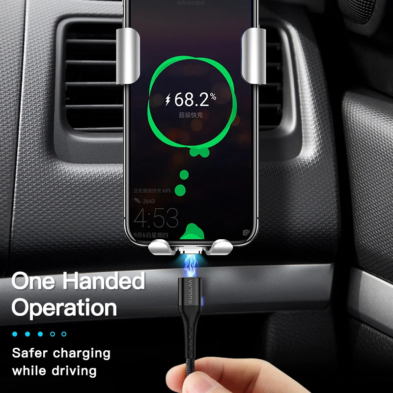 KUULAA Магнитный кабель type-C USB Быстрый зарядный адаптер для samsung ...