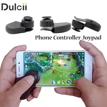 Dulcii For Mini Mobile Phone Game Joystick Touchscreen Controller Joypad for iPhone iPad Android Phones Tablets