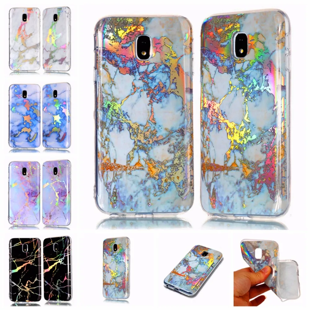 

Fashion Color Plated Marble Phone Case For Samsung Galaxy J5 2017 EU J530 Case J5 2017 EU Version Case Cover Soft TPU Phone Bag