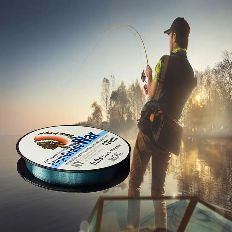

120m Speckled Fishing Line Multifilament Strong Strength Invisible Durable Mainline Casting Rod Sea Fishing Line Drop JC