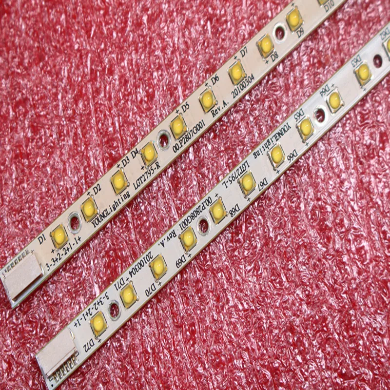 10 PCS*36LED 310mm LED backlight strip For LM270WQ1 SD C2 M270WQ1 SDA2 LGT2781 LGT2795 R L A1419 MD095 ME088