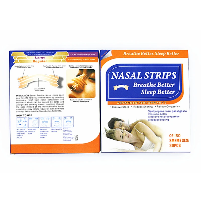 1800pcs 60boxes Wholesale Stop Snoring Anti Snore Nasal Strips 