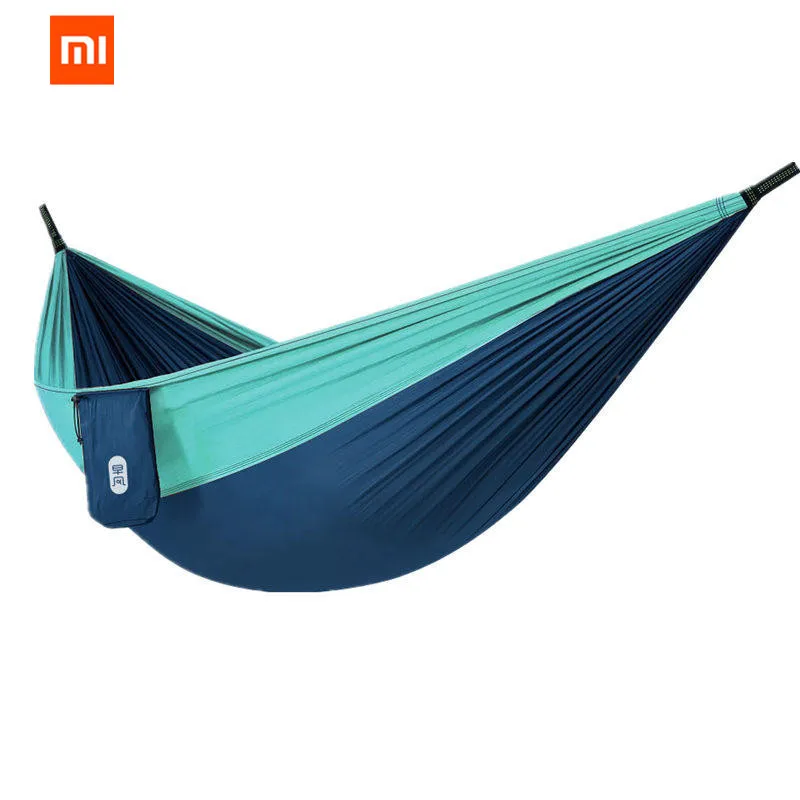 

Xiaomi Mijia Zaofeng Hammock 300kg Bearing Outdoor Parachute Camping Hanging Sleeping Bed Swing Portable for Travel Road Trip