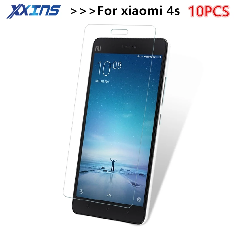 10 шт./партия закаленное стекло для Xiaomi 4S xiaomi4s mi4s M4S защитная крышка экрана 5 дюймов