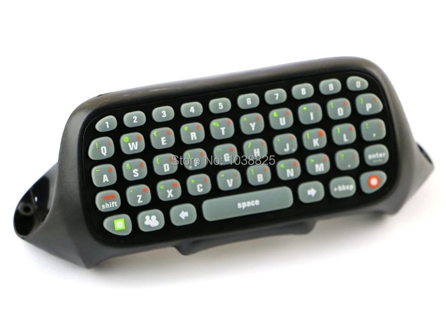 game keyboard, keyboard for xbox360, game controller keyboard, text pad-black
