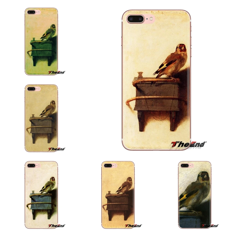 Силиконовый чехол для Xiaomi Redmi 4A S2 Note 3 3S 4 4X 5 Plus 6 7 6A Pro Pocophone F1 carel fabritius the goldfinch 1654 Art |