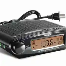 Радио TECSUN MP-300 DSP FM стерео USB MP3 плеер настольные часы ATS Будильник Черный FM Портативный радиоприемник