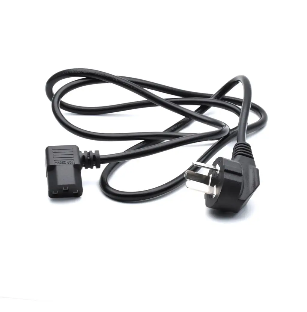 AU PDU UPS AC Power Cord, Australia 3Pin Male Plug to IEC 320 C13 right