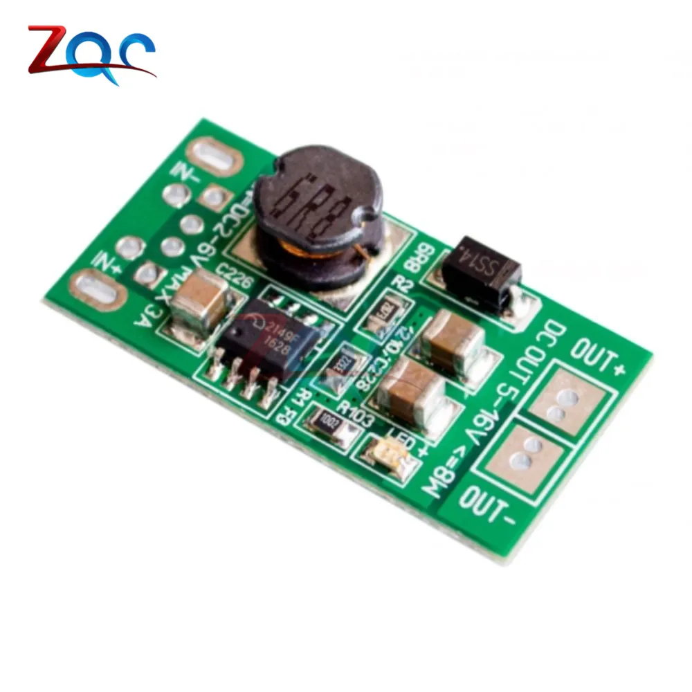 

8W USB Input DC-DC 5V ( 2V-6V ) to 12V Step Up Boost Module Power Supply Converter Charger Module 90% Efficiency Board