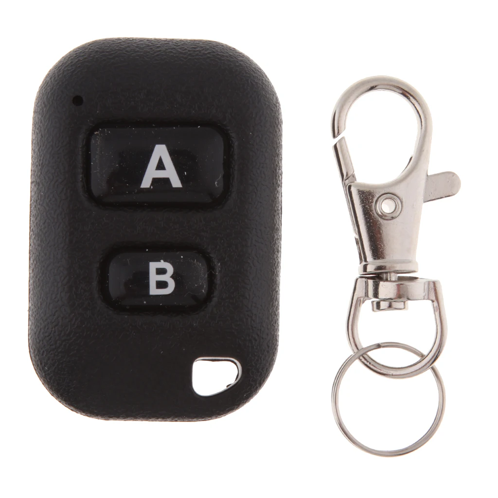 AB Rolling Code Button Electric Cloning Gate Garage Door Opener Remote Control 868.35mHz Replacement Key With LED Indicator