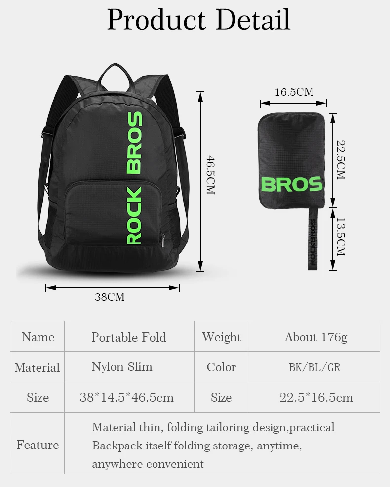 Clearance ROCKBROS Portable Foldable Backpack Rainproof Hiking Camping Cycling Bicycle Bike Bag Men Women Outdoor Sport Package Travel bag 1 Clearance ROCKBROS Portable Foldable Backpack Rainproof Hiking Camping Cycling Bicycle Bike Bag Men Women Outdoor Sport Package Travel bag 1