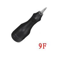 20 шт./лот профессиональные татуировки иглы микро перманентный макияж бровей иглы 9F 3D для бровей губ