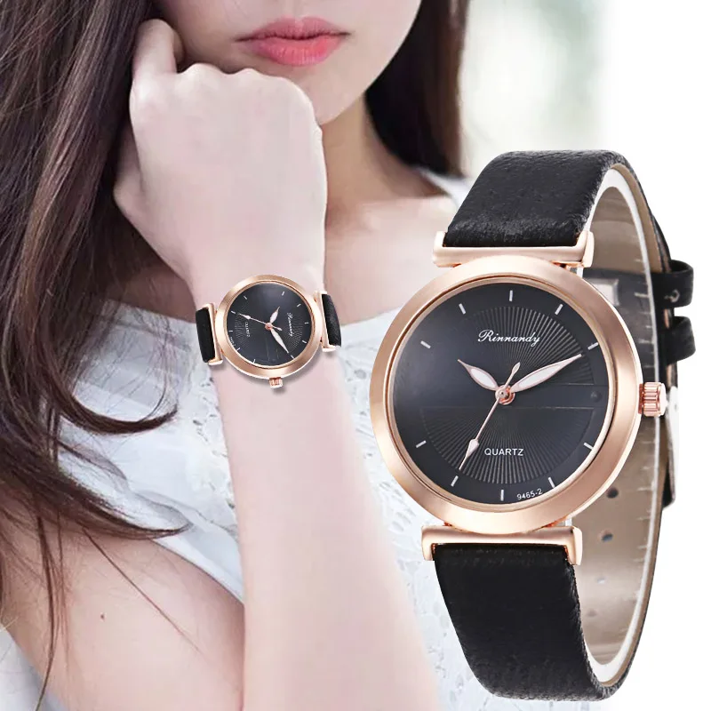 

WJ-8548 Relogio Feminino 2018 Fashion Watch Women Casual Quartz Leather Band New Strap WristWatch Small Dial Saat Reloj Mujer