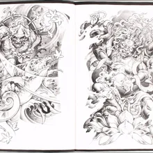 Книга Полуперманентная маленькая татуировка шаблон тату-Книги Рукопись Атлас Альбомы для женщин Мини свежий рисунок бабочки