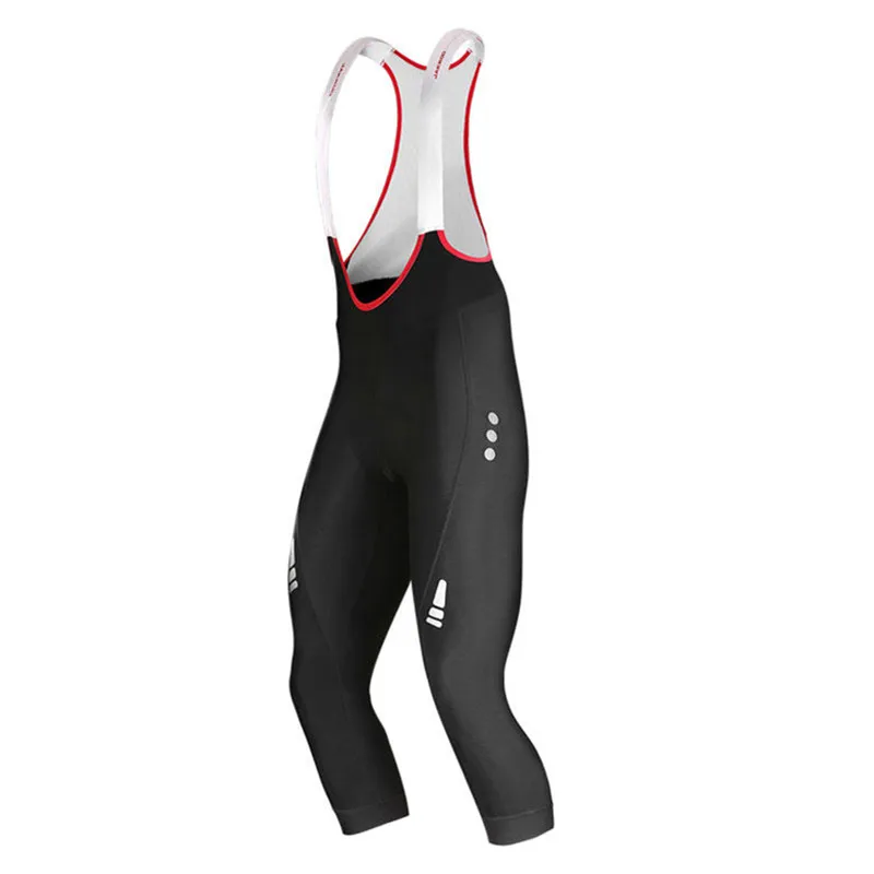 

Jakroo VELO Men's 3/4 Cycling Bib Pants Autumn Winter Fleece Thermal Cycling Pants MTB Road Bike Bicycle 3D Cycling Equipment