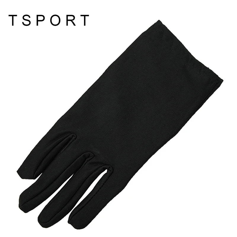Tsport женщины танцуют перчатки эластичность солидная дама короткие лайкра