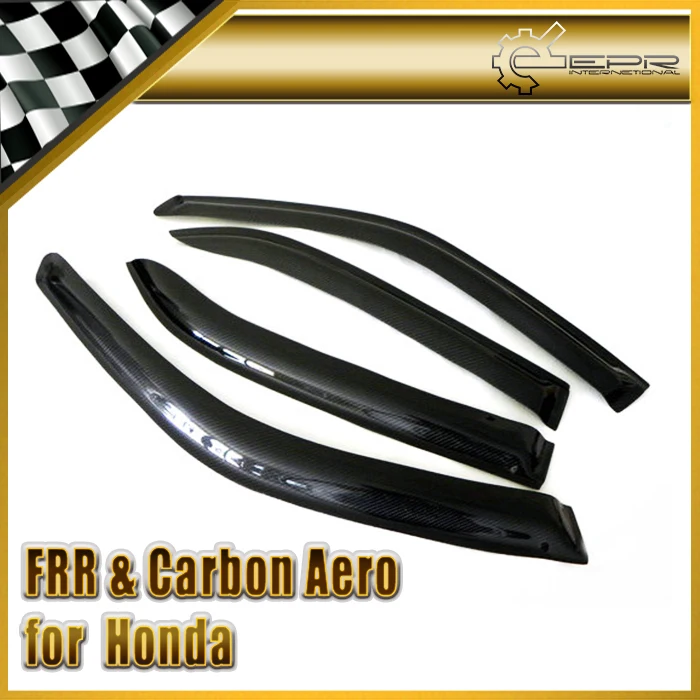 

Car-styling For Honda 1996-2000 EK Civic 4 Door Carbon Fiber Wind Deflector