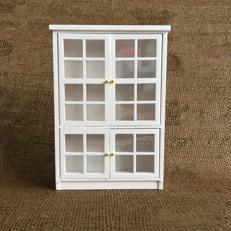 1:12 دمية التبعي نموذج بسيط الأبيض خزانة خزانة دولاب مجلس الوزراء ثلاثة طوابق مجلس الوزراء 1:12 دمية التبعي نموذج بسيط الأبيض خزانة خزانة دولاب مجلس الوزراء ثلاثة طوابق مجلس الوزراء