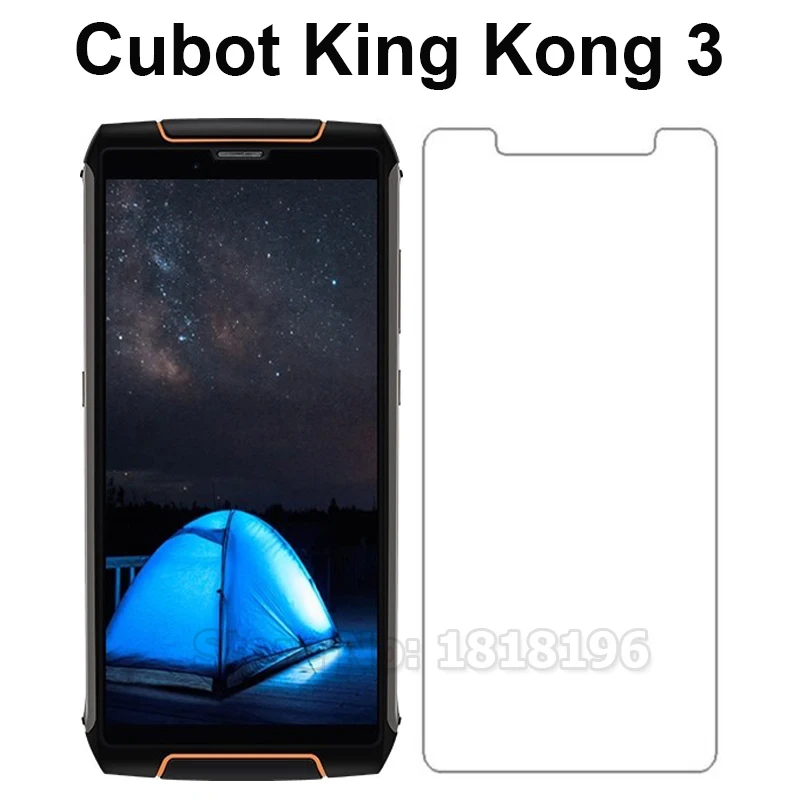 

Cubot King Kong 3 Tempered Glass Cubot King Kong 3 IP68 Screen Protector Mobile Phone Front Film For Cubot KingKong 3 Case Glass