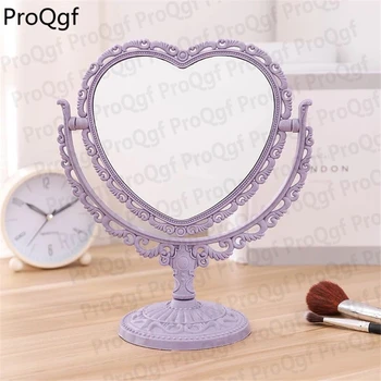 

Prodgf 1Pcs A Set heart shape mirror
