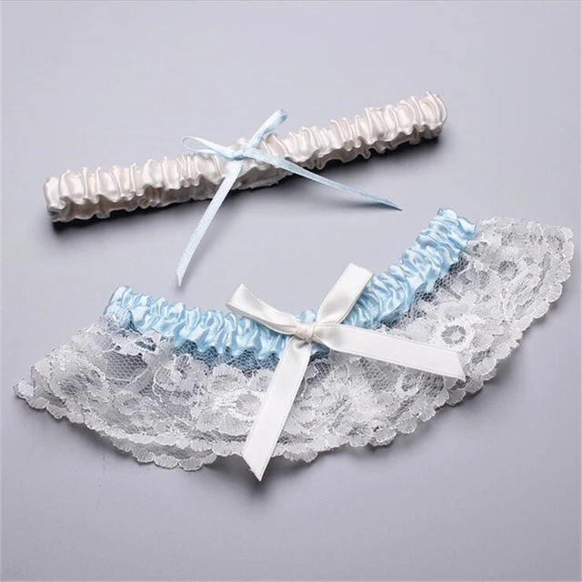 Aliexpress Wedding Supplies Elegant Spandex Lace Bow Wedding Supplies Elegant Spandex Lace Bow Garter Y Design Satin Bridal Accessories