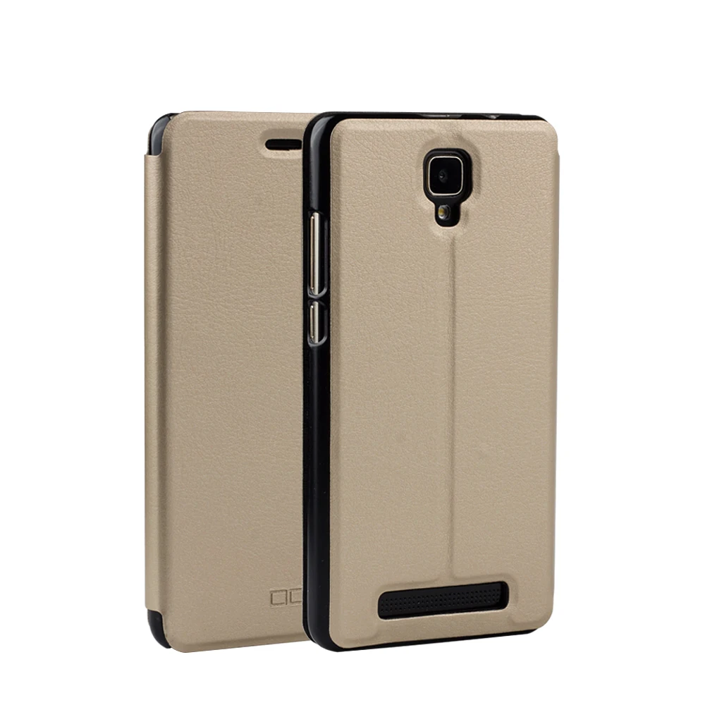 Ocube Doogee X10 X10S Роскошный чехол Защитный флип из искусственной кожи для 5 0 "Doogee