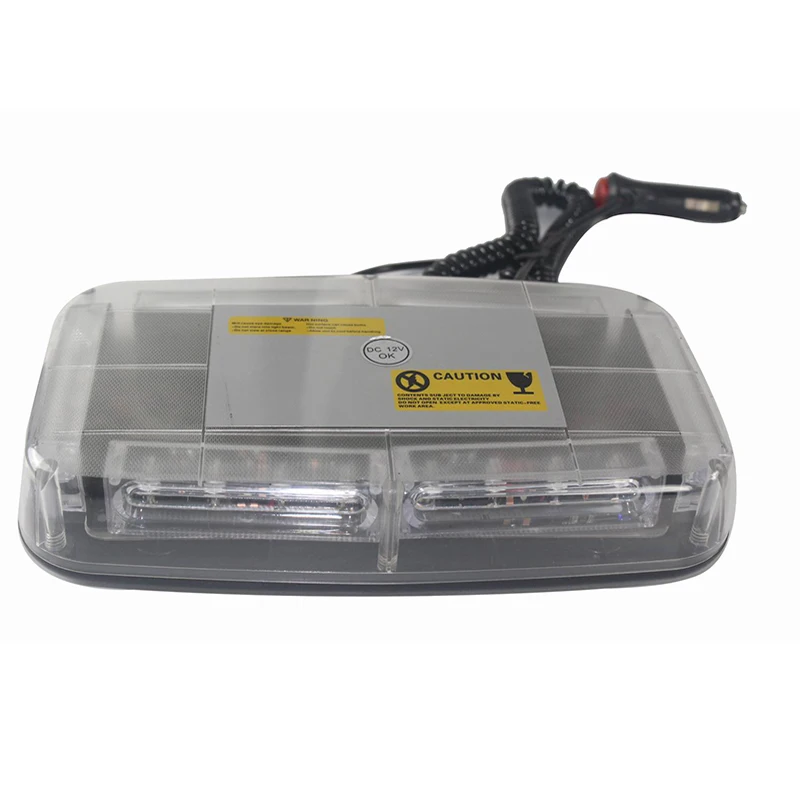 

24 LED Emergency Strobe Light Magnetic Mounted Mini LED Warning Light Bar for Aotomobiles Truck Caravan 12V Flash Lamp