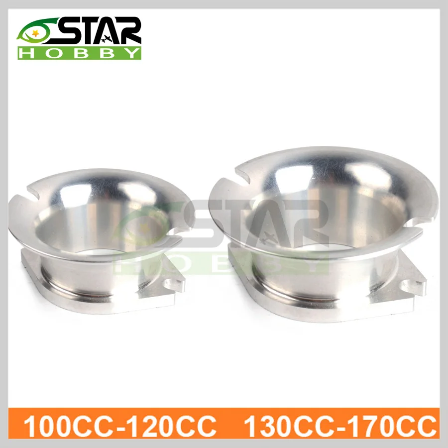 

6Star Brand CNC Aluminum Alloy Air Horn Inlet For 100-120CC /130-170CC Gas Engine Free Shipping