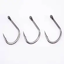 20 упаковок большой игровой джиг Крючки сильные Mustad рыболовные Крючки соленой воды Акула джиг крючок 1-10# как Таблица размеров соленой воды пресной воды weihefishing